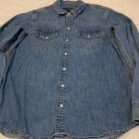 Lucky Brand denim shirt - Picture 1 of 3